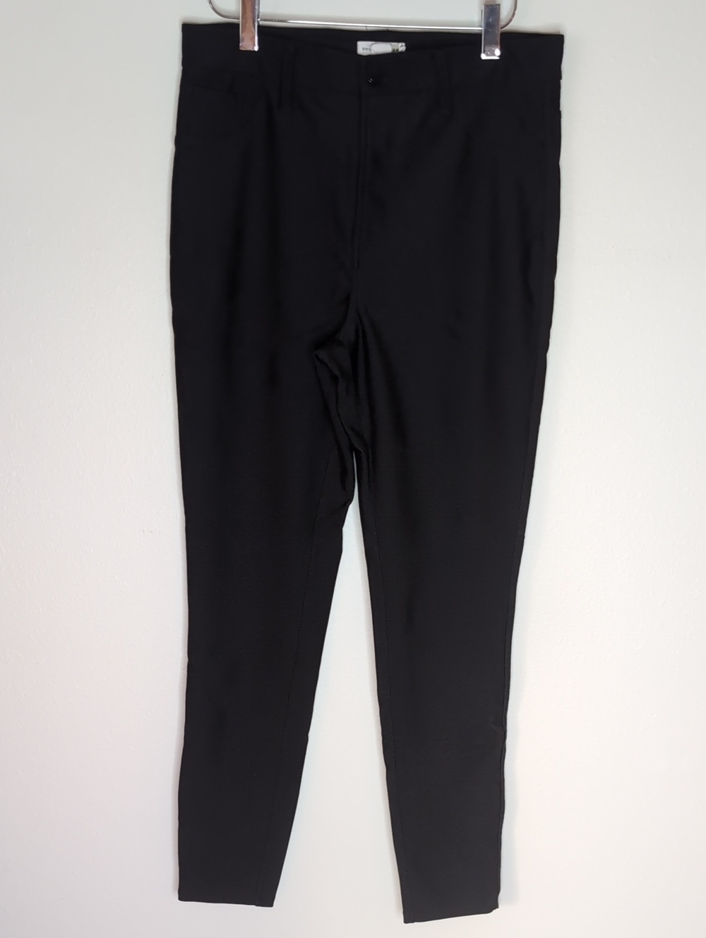 Good American Black Skinny Ponte Pants